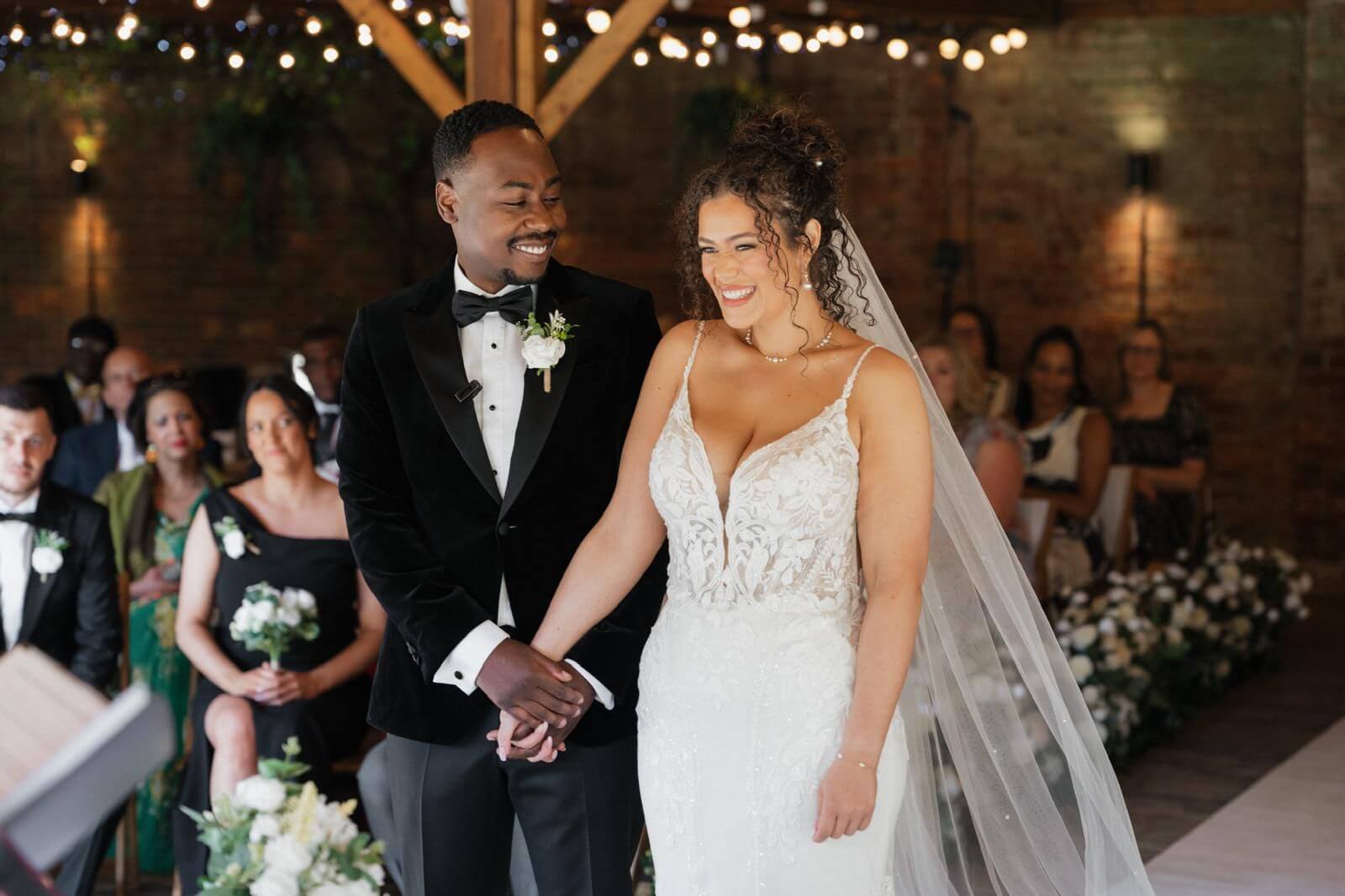 Bride and groom captured by top wedding videographers in Birmingham
