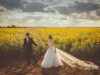 Bride and groom captured beautifully by a UK wedding videographer – how to choose the right wedding videographer package for you.