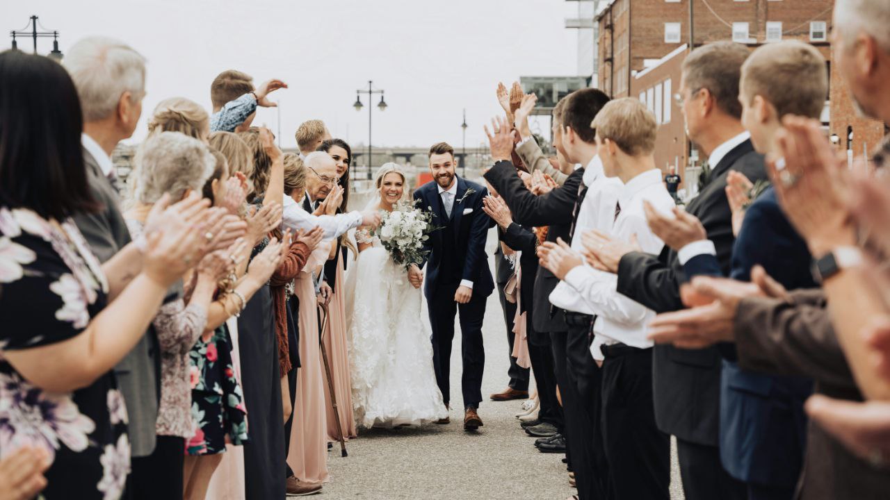 Affordable wedding videographers capturing romantic couple in Birmingham, UK